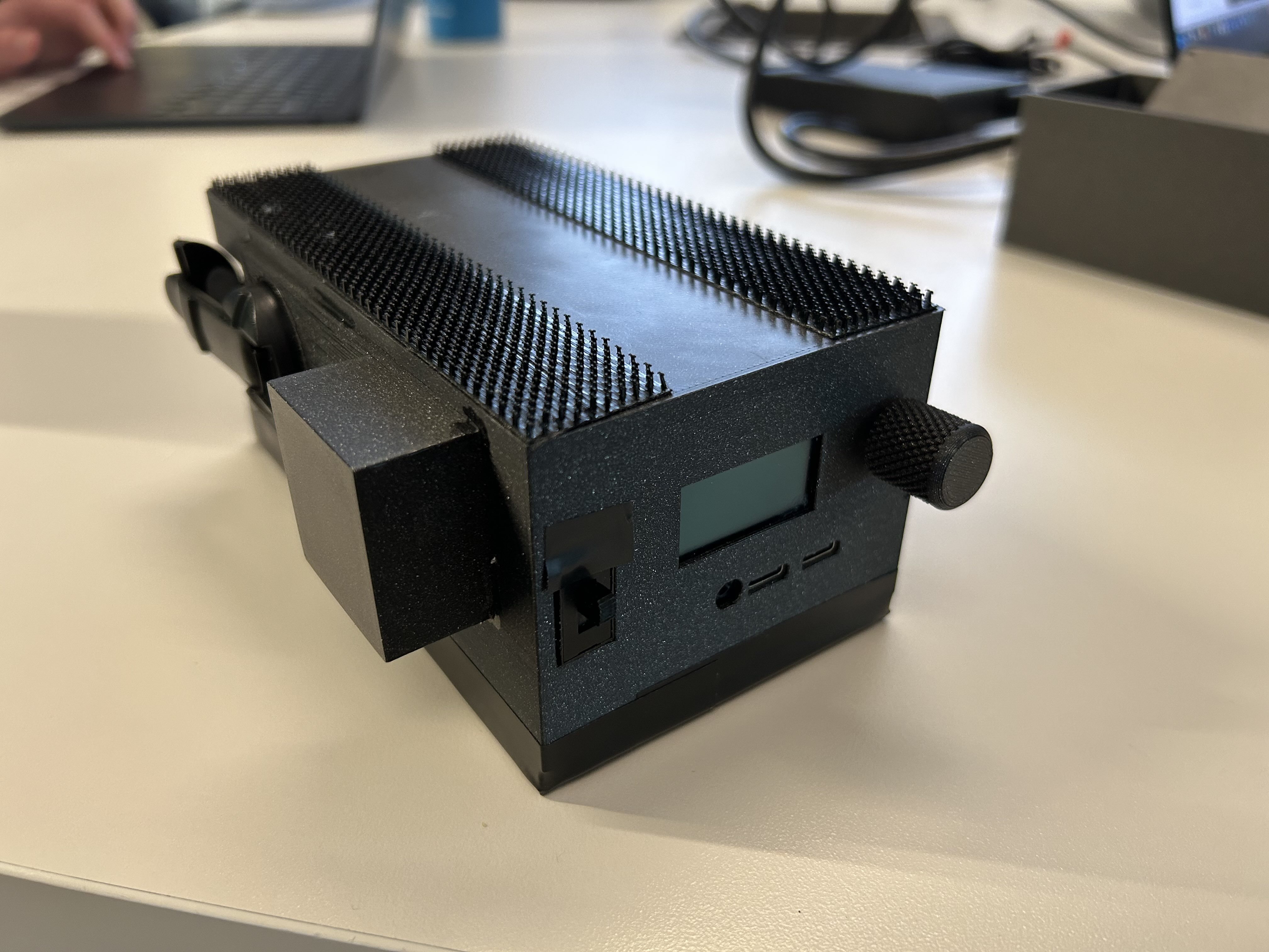 Battery bank assembled